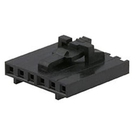 Molex Board Connector, 17 Contact(S), 1 Row(S), Female, 0.1 Inch Pitch, Crimp Terminal, Latch, Black 50579417